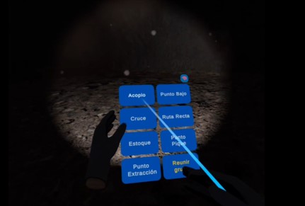 Interior de mina VR 3