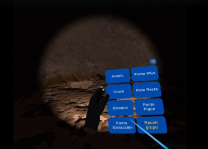 Interior de mina VR 2